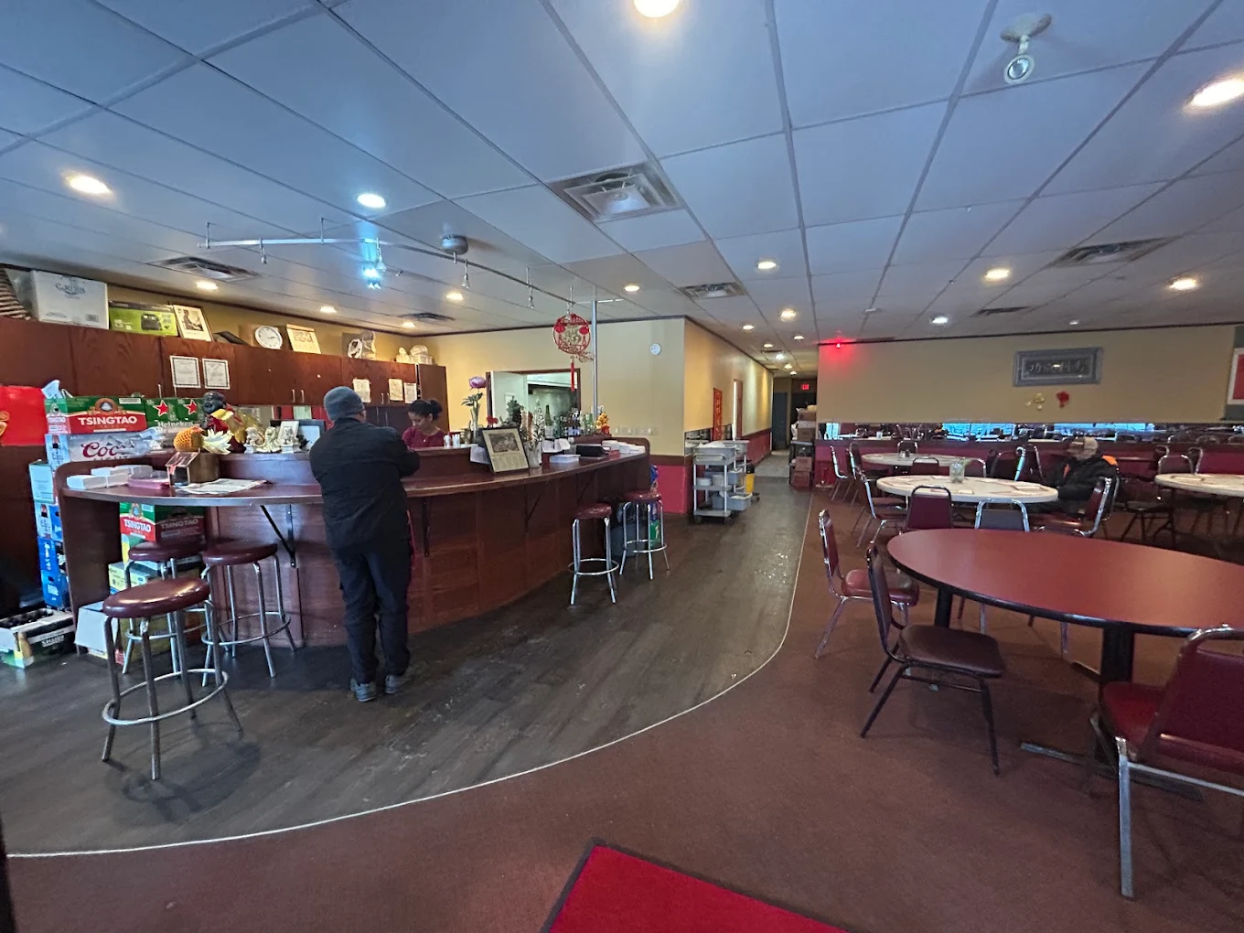 Egg rolls and spring rolls at Fortune Cooking Chinese Restaurant in Winnipeg