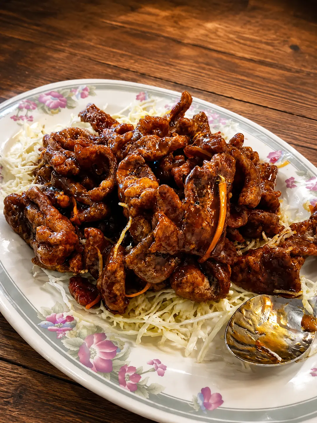 Ginger Beef at Fortune Cooking Chinese Restaurant in Winnipeg